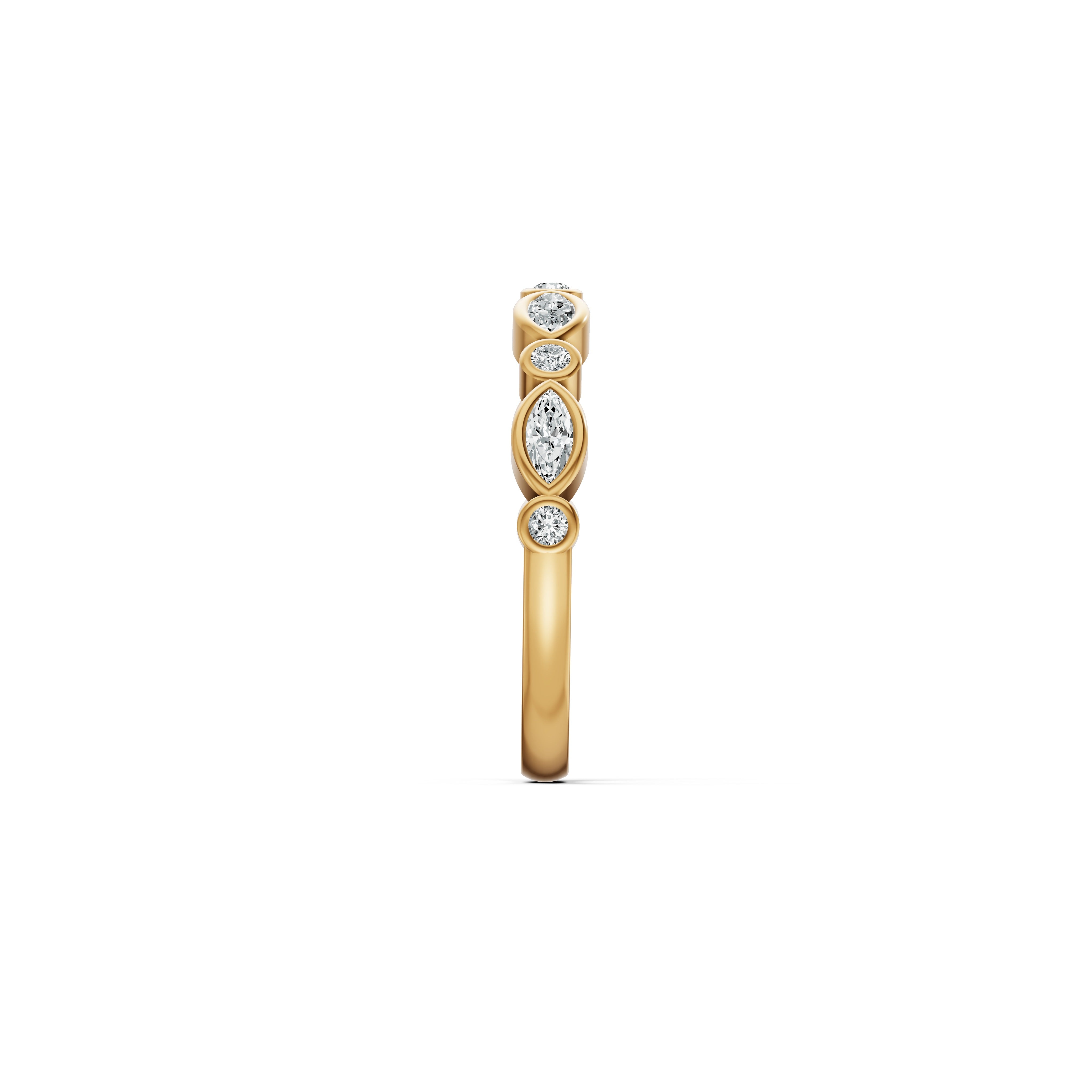 Marquise Bezel Diamond Ring