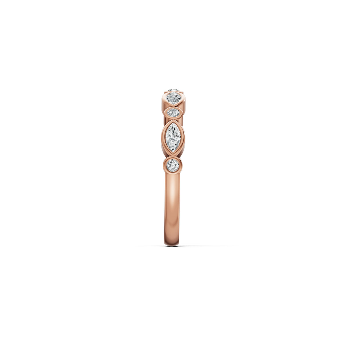Marquise Bezel Diamond Ring