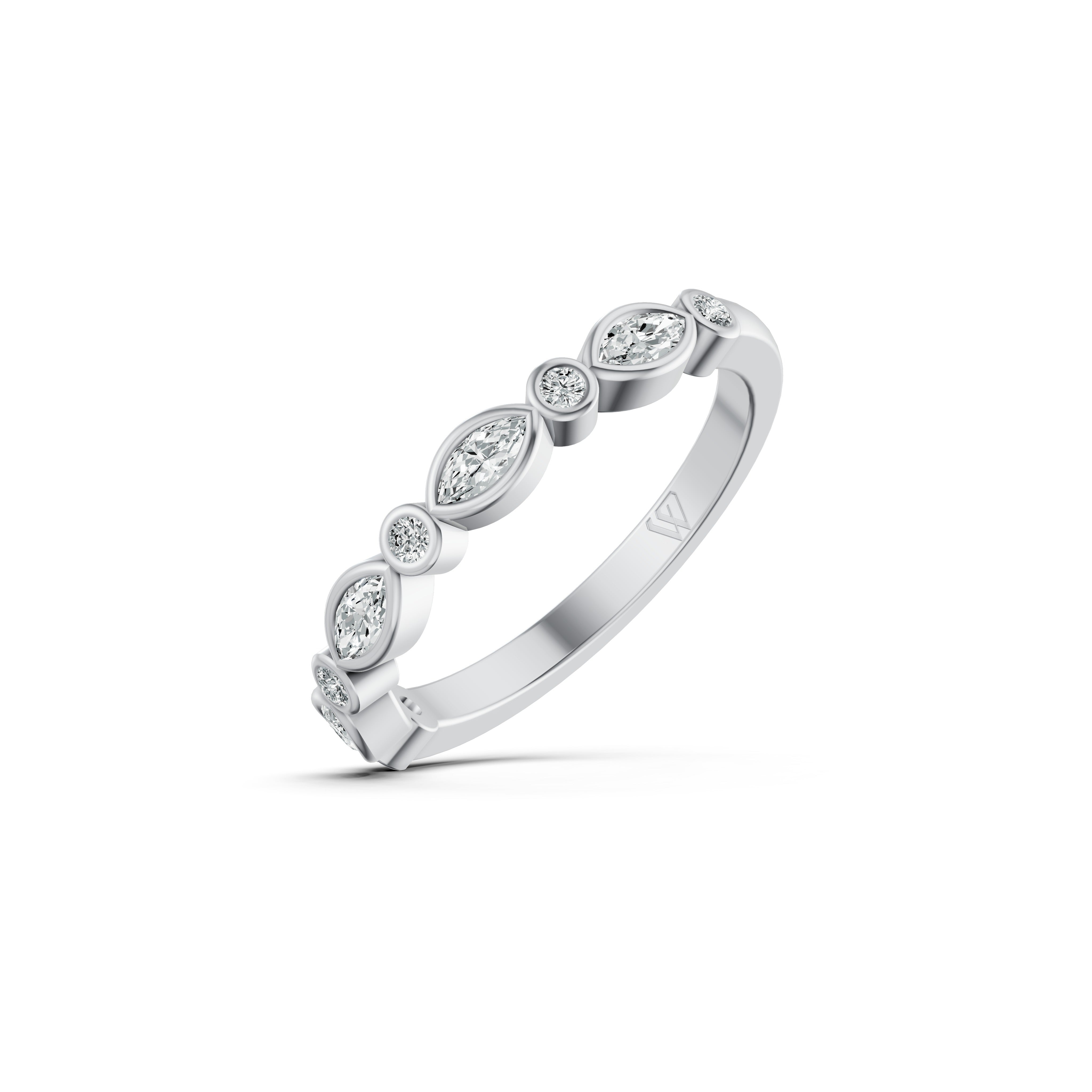 Marquise Bezel Diamond Ring