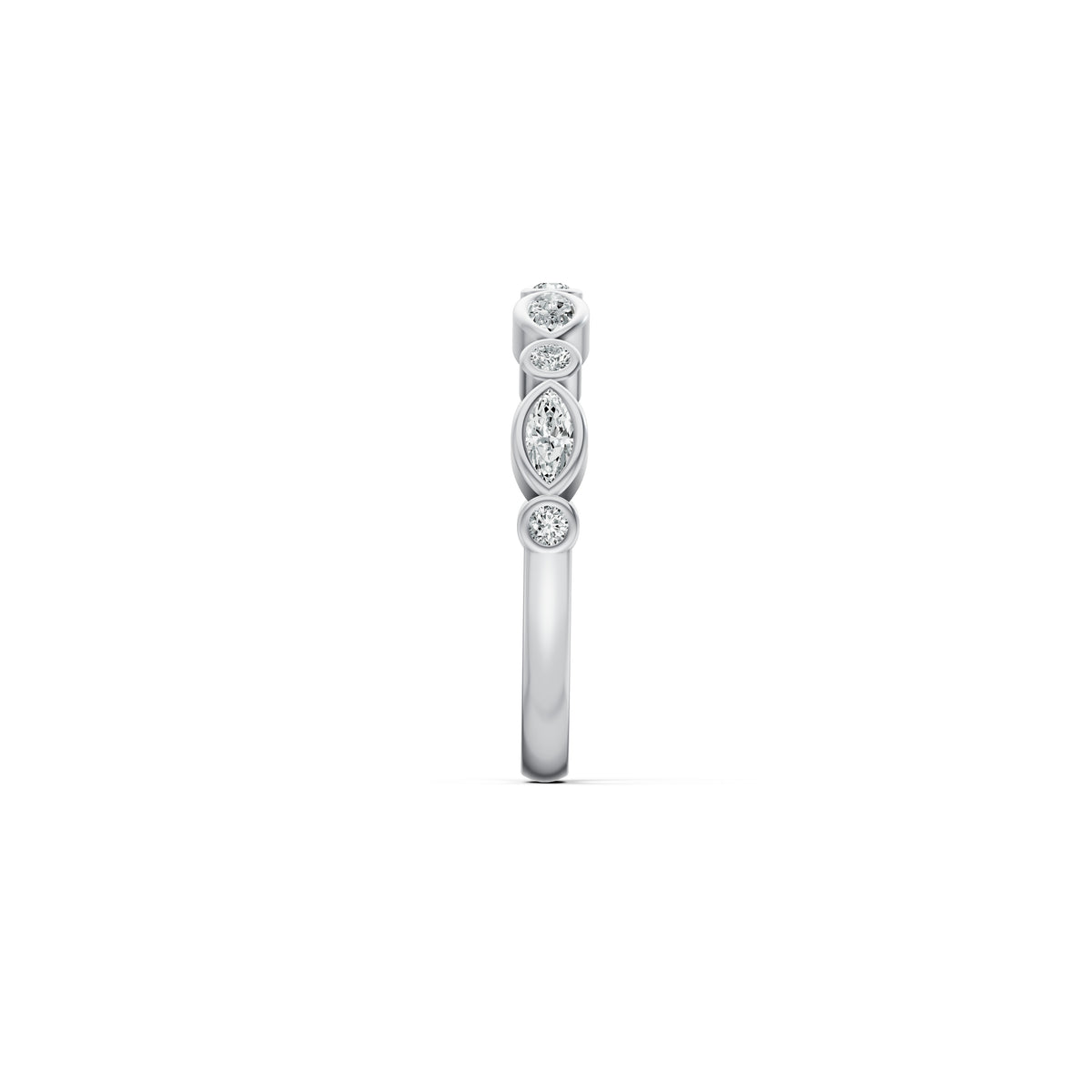 Marquise Bezel Diamond Ring