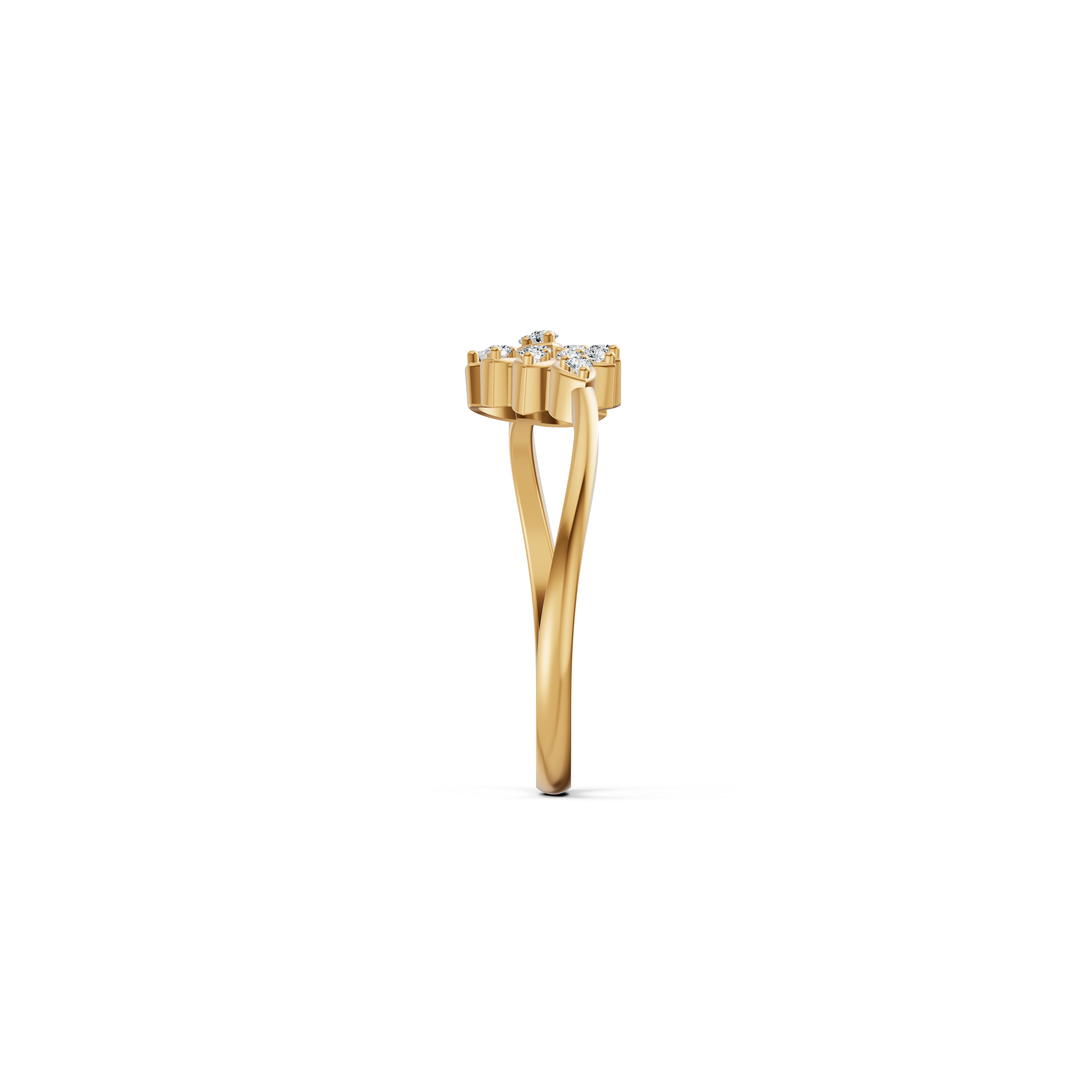 Graceful Vine Diamond Ring