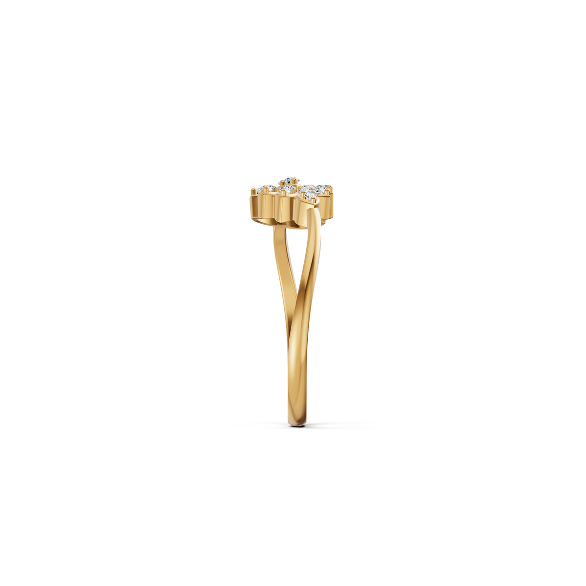 Graceful Vine Diamond Ring