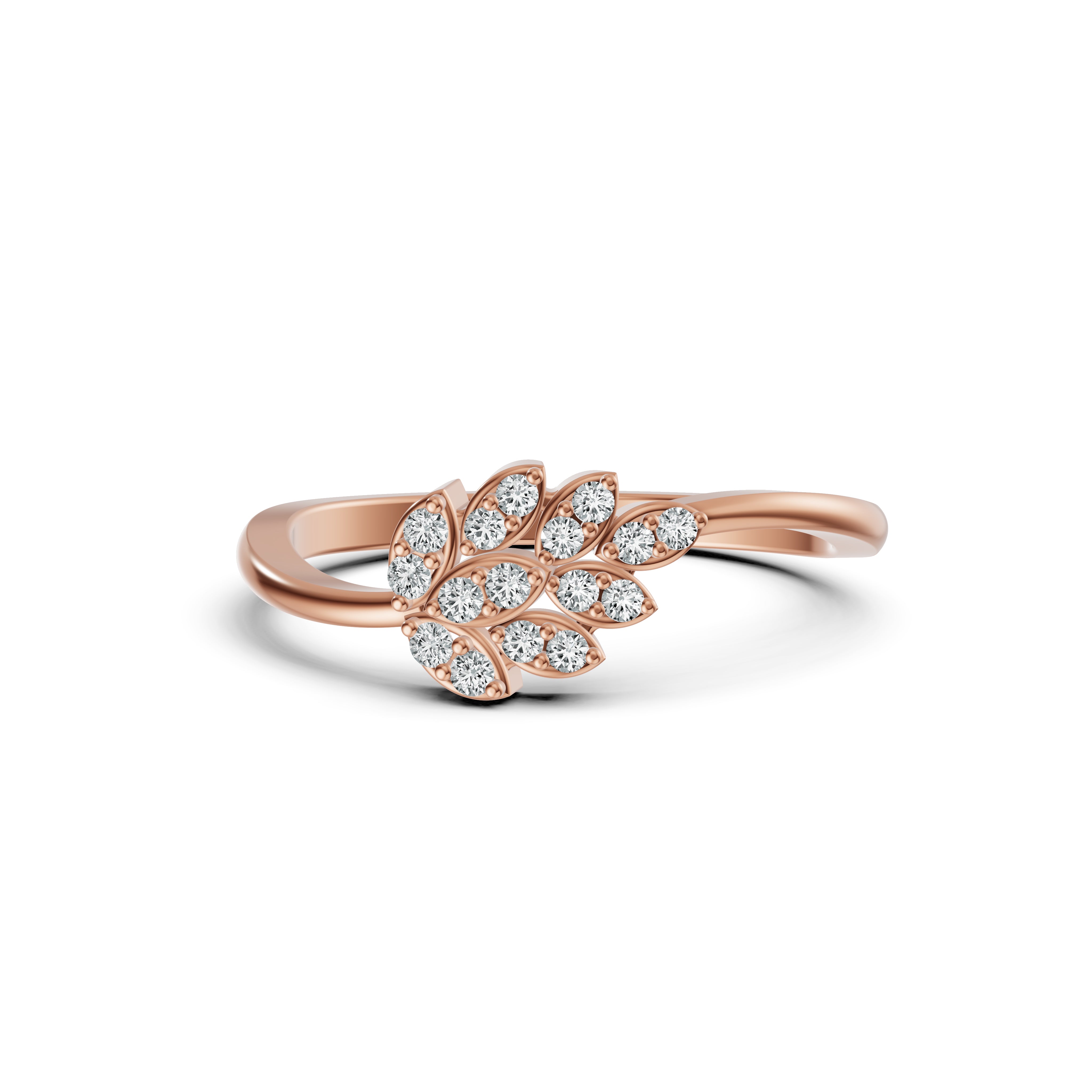 Graceful Vine Diamond Ring