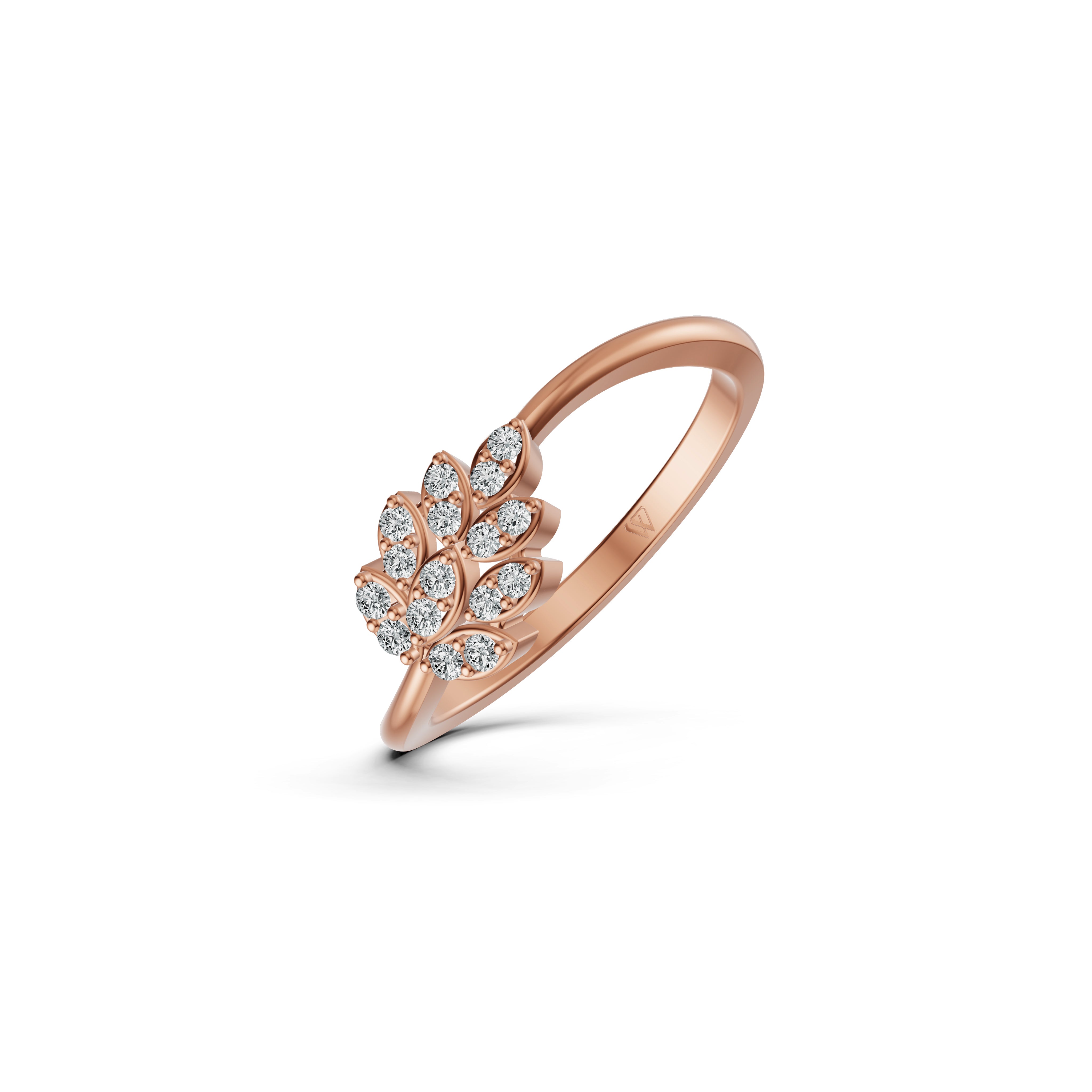 Graceful Vine Diamond Ring