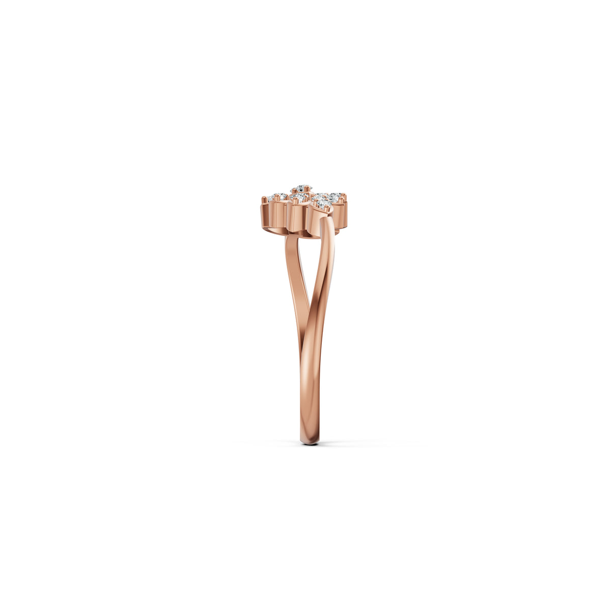 Graceful Vine Diamond Ring