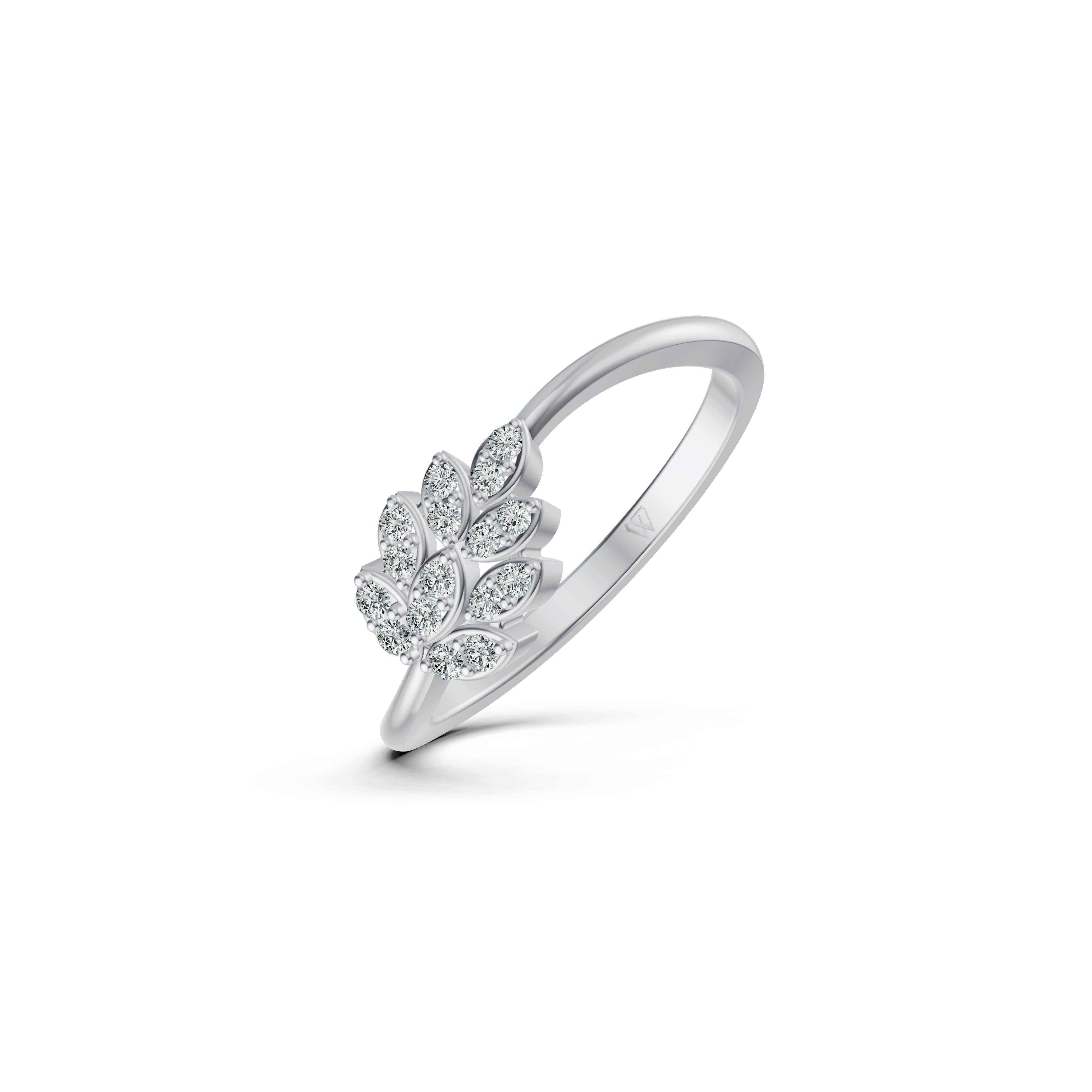 Graceful Vine Diamond Ring