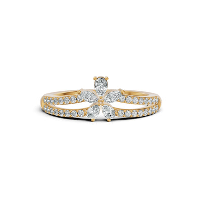 Marquise Cluster Diamond Ring
