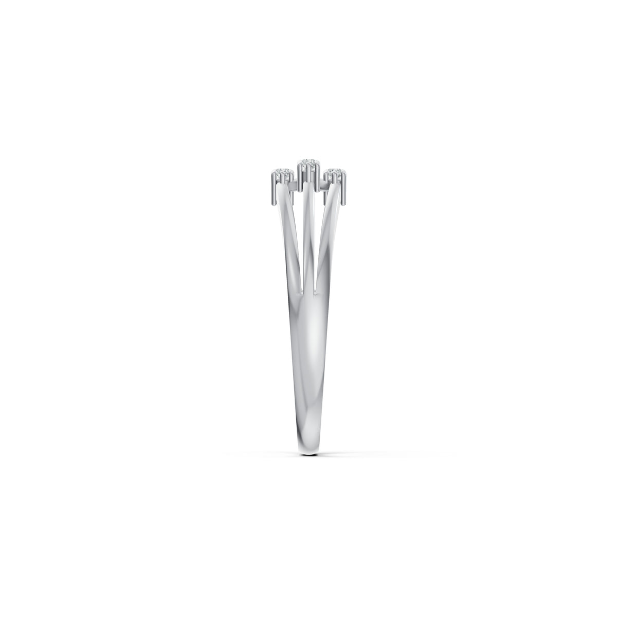 Celestial Lattice Diamond Ring