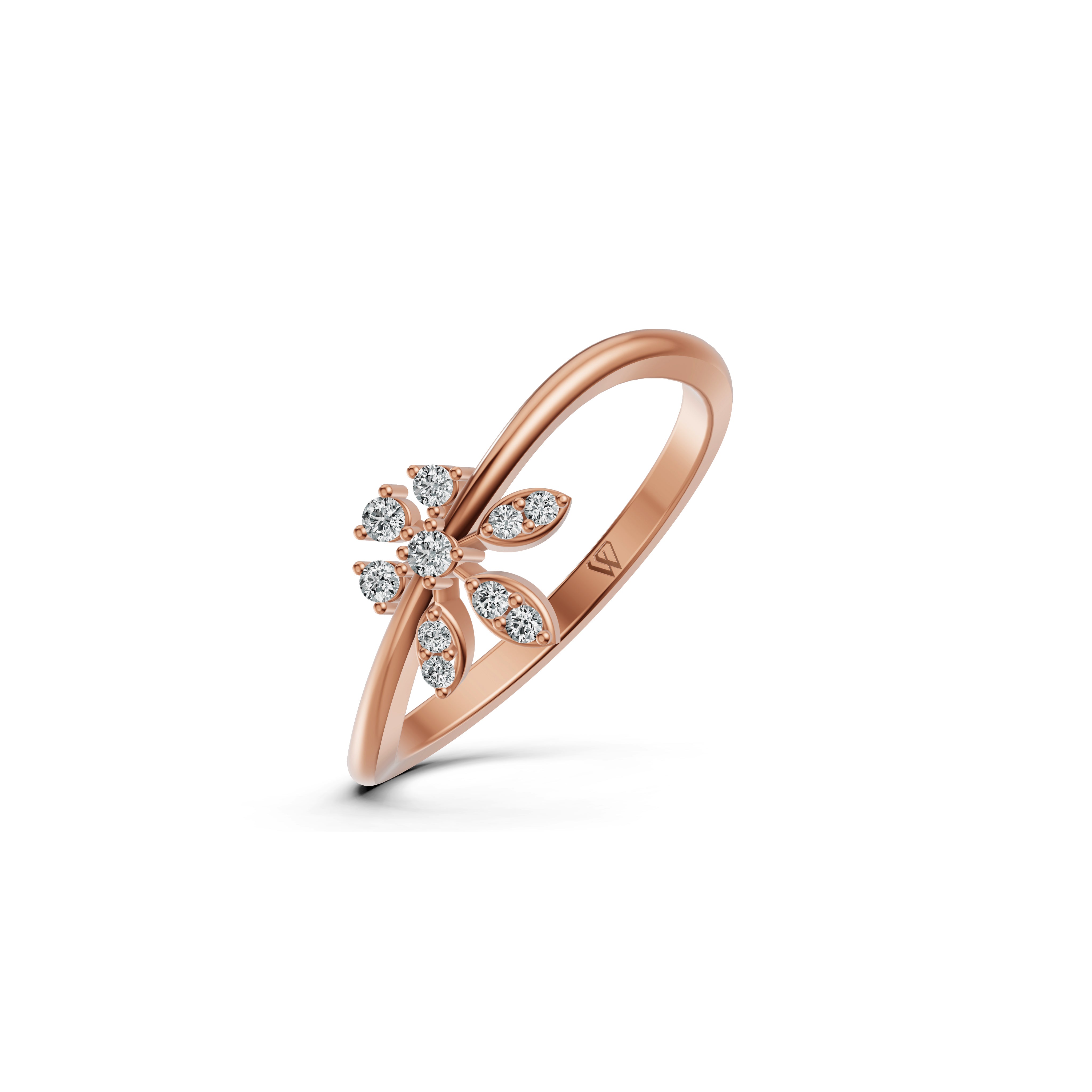 Graceful Bouquet Diamond Ring