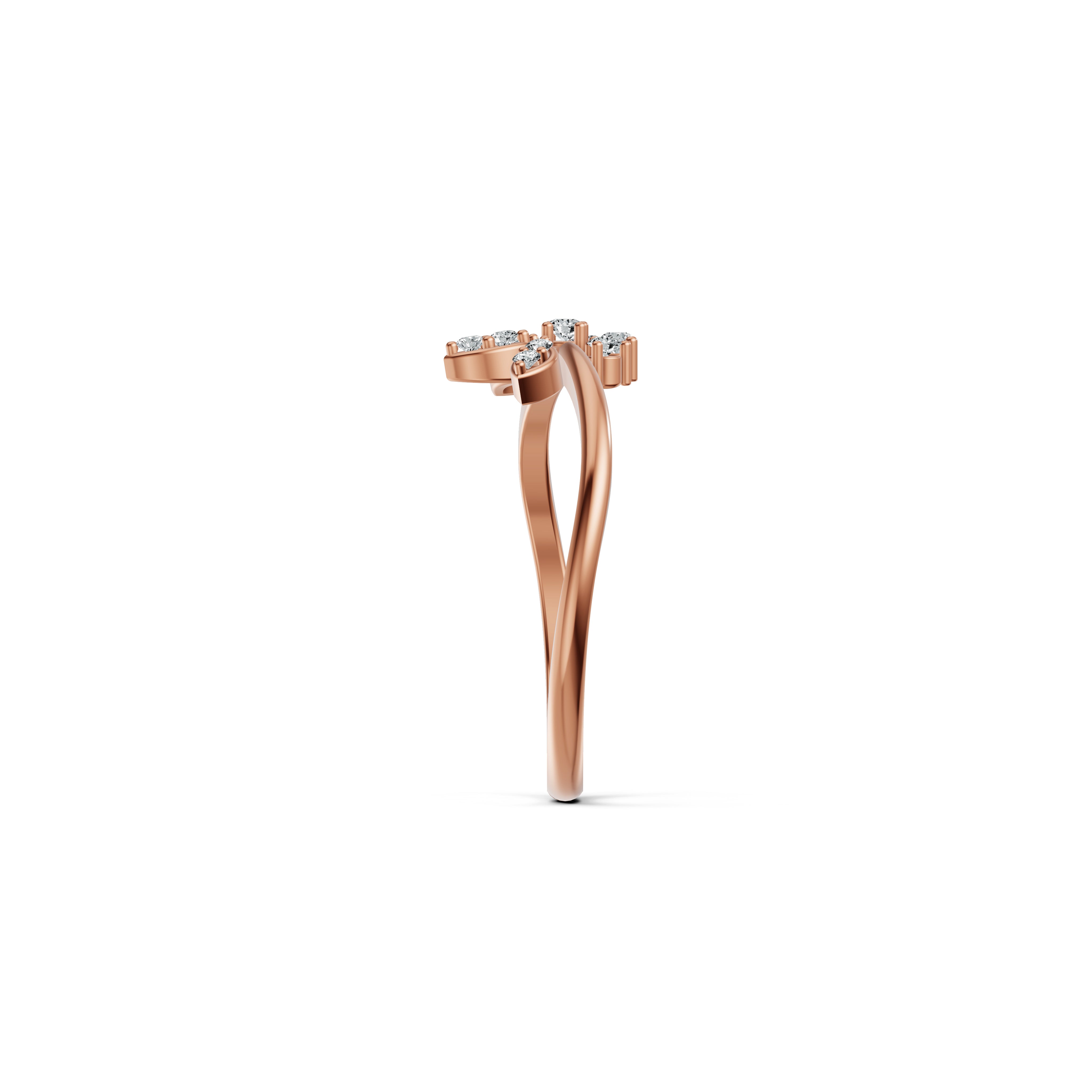 Graceful Bouquet Diamond Ring