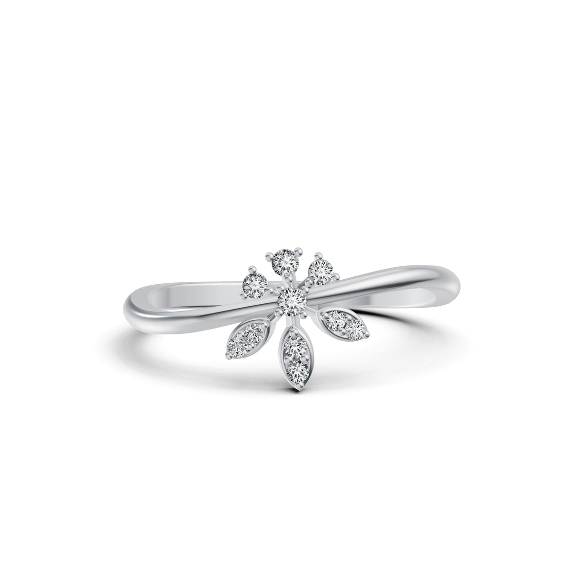 Graceful Bouquet Diamond Ring
