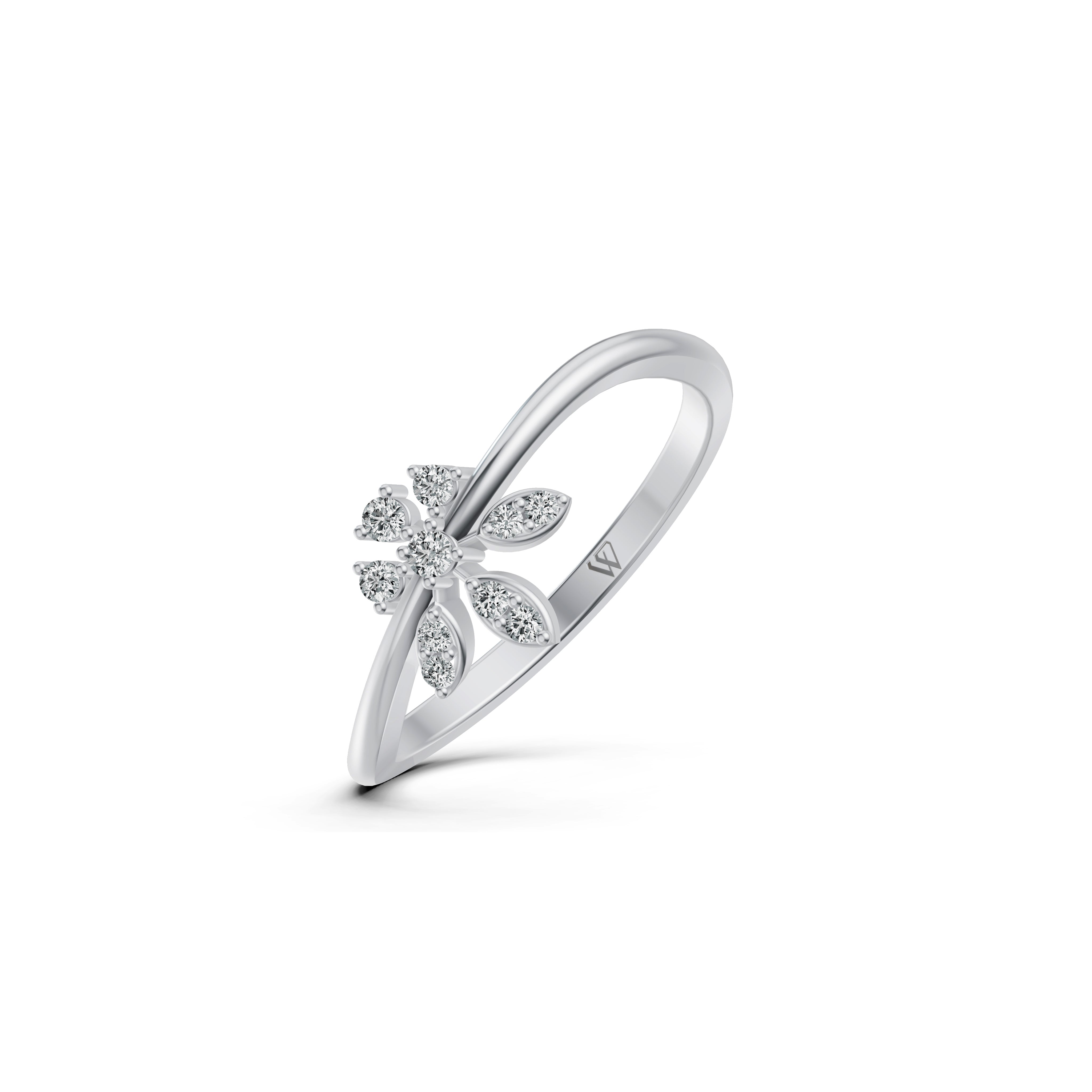 Graceful Bouquet Diamond Ring