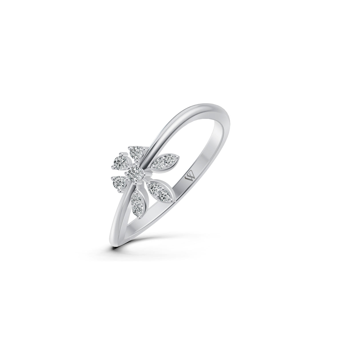 Graceful Bouquet Diamond Ring