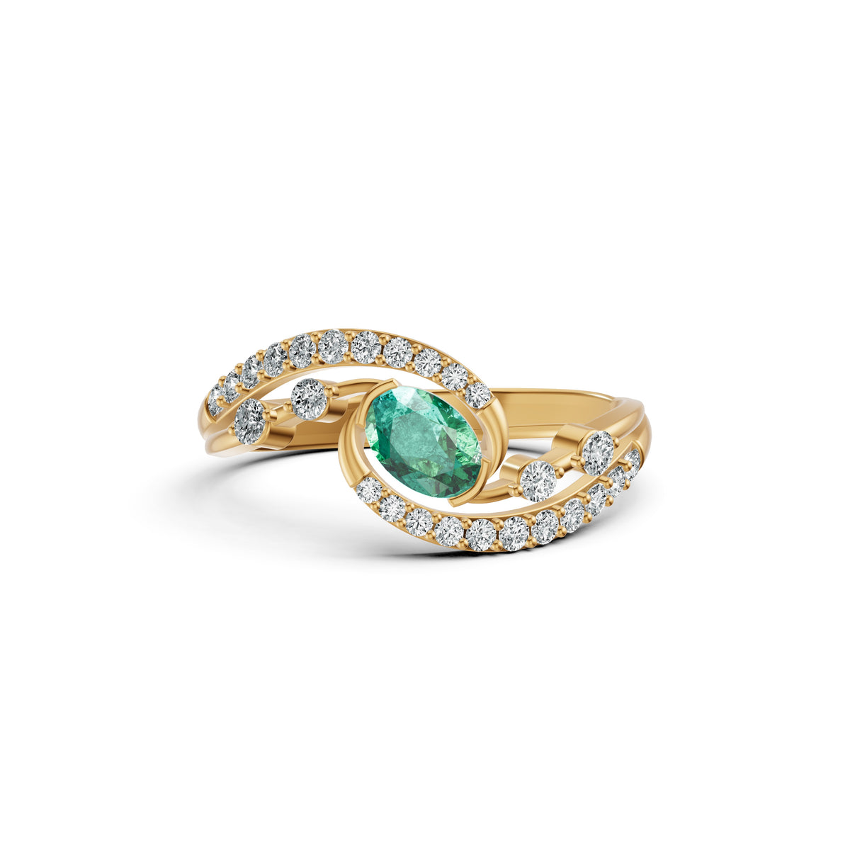 Whirlpool Grace Diamond Ring