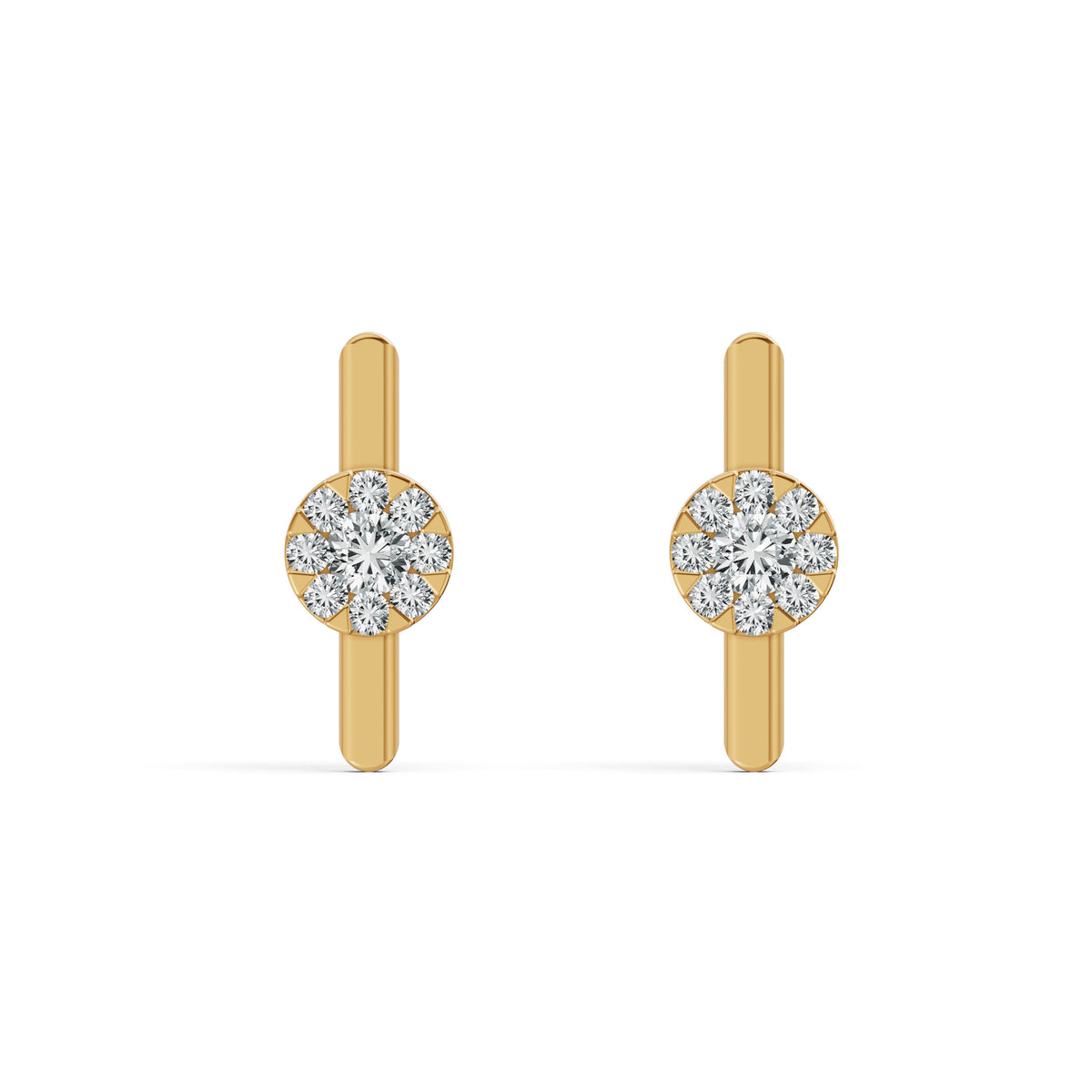 Bloom Bar Diamond Stud Earrings