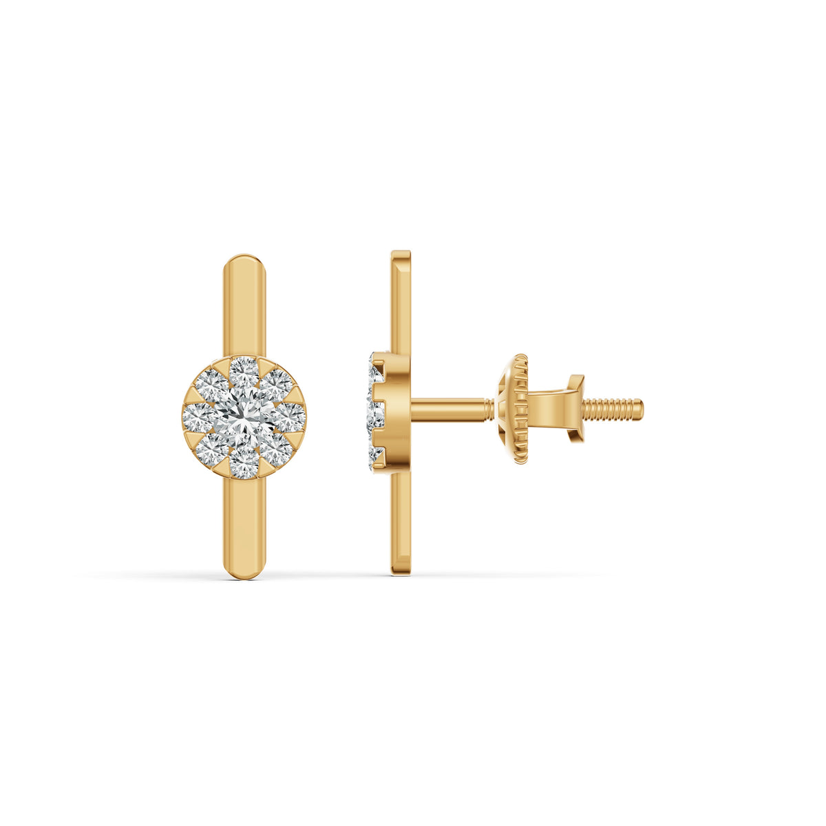 Bloom Bar Diamond Stud Earrings