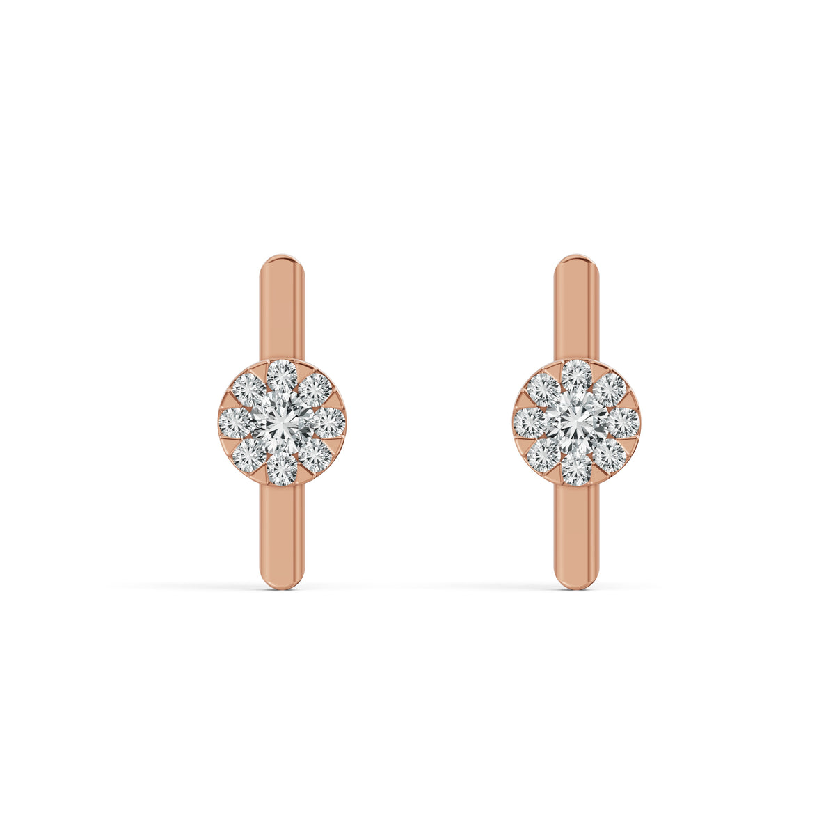 Bloom Bar Diamond Stud Earrings