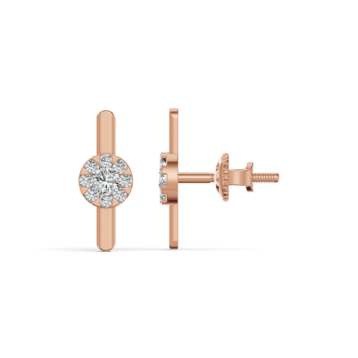 Bloom Bar Diamond Stud Earrings