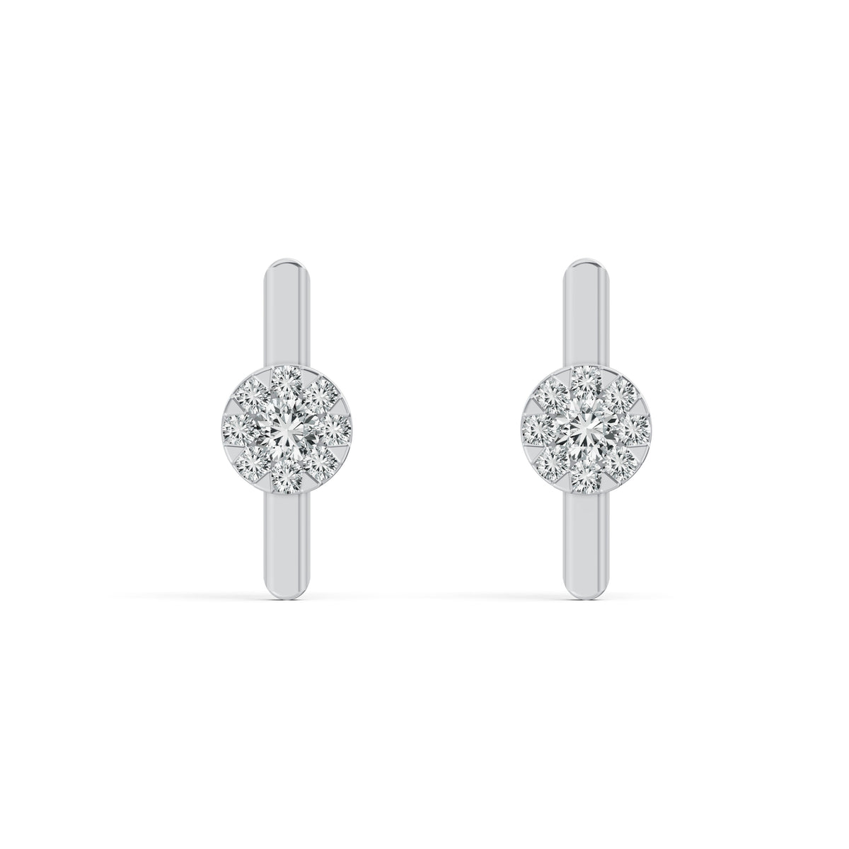 Bloom Bar Diamond Stud Earrings