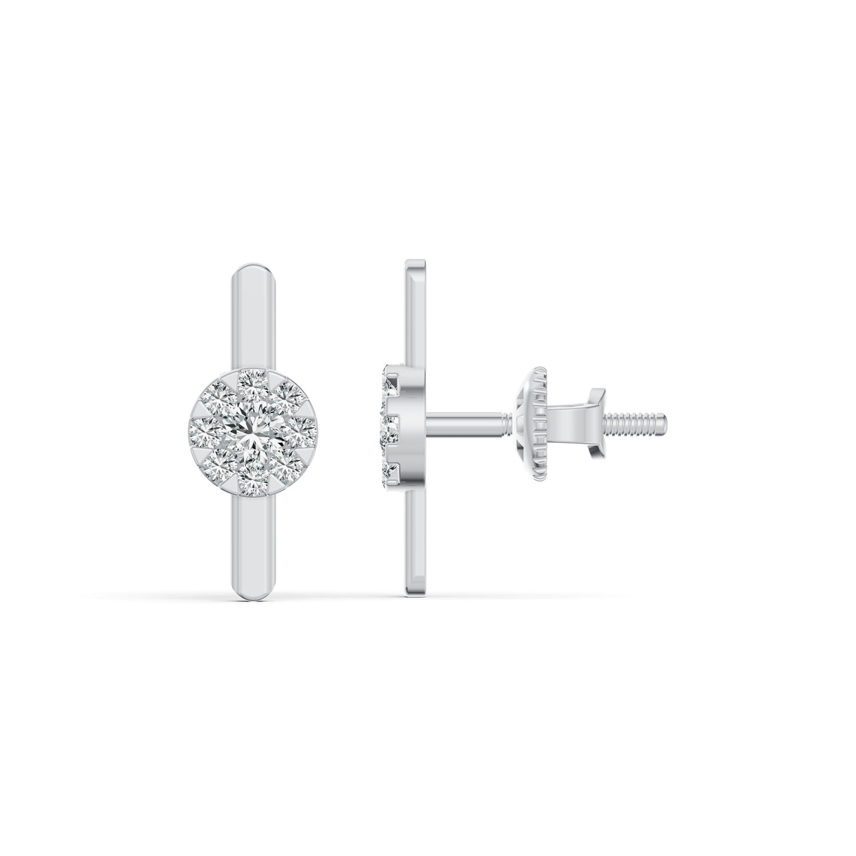 Bloom Bar Diamond Stud Earrings