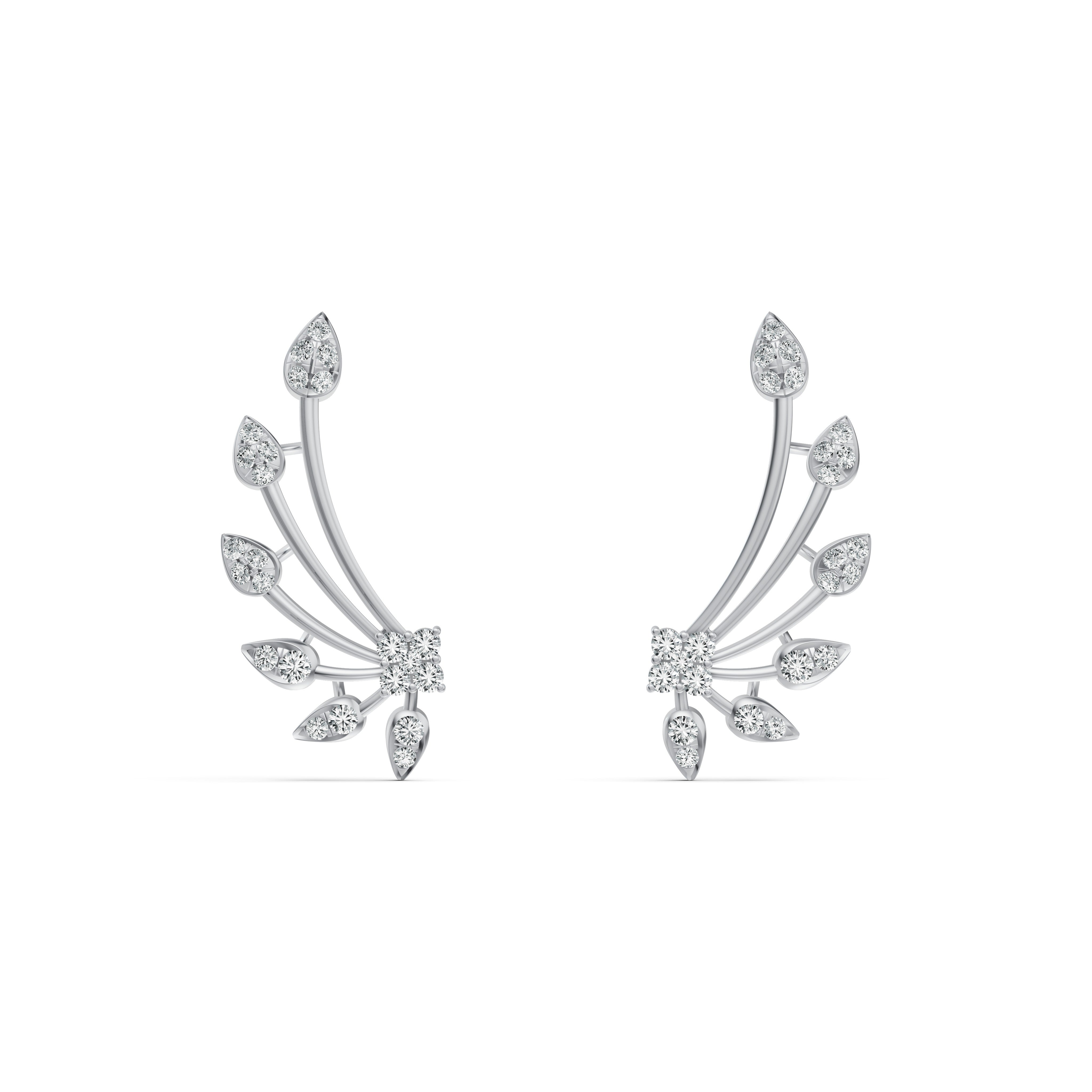 Diamond Willow Ear Cuffs