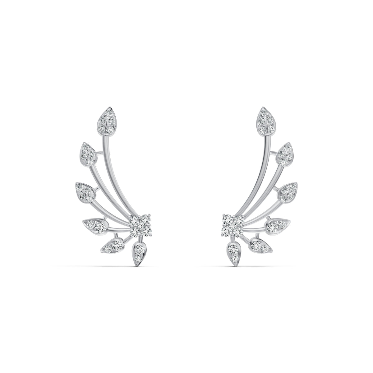 Diamond Willow Ear Cuffs