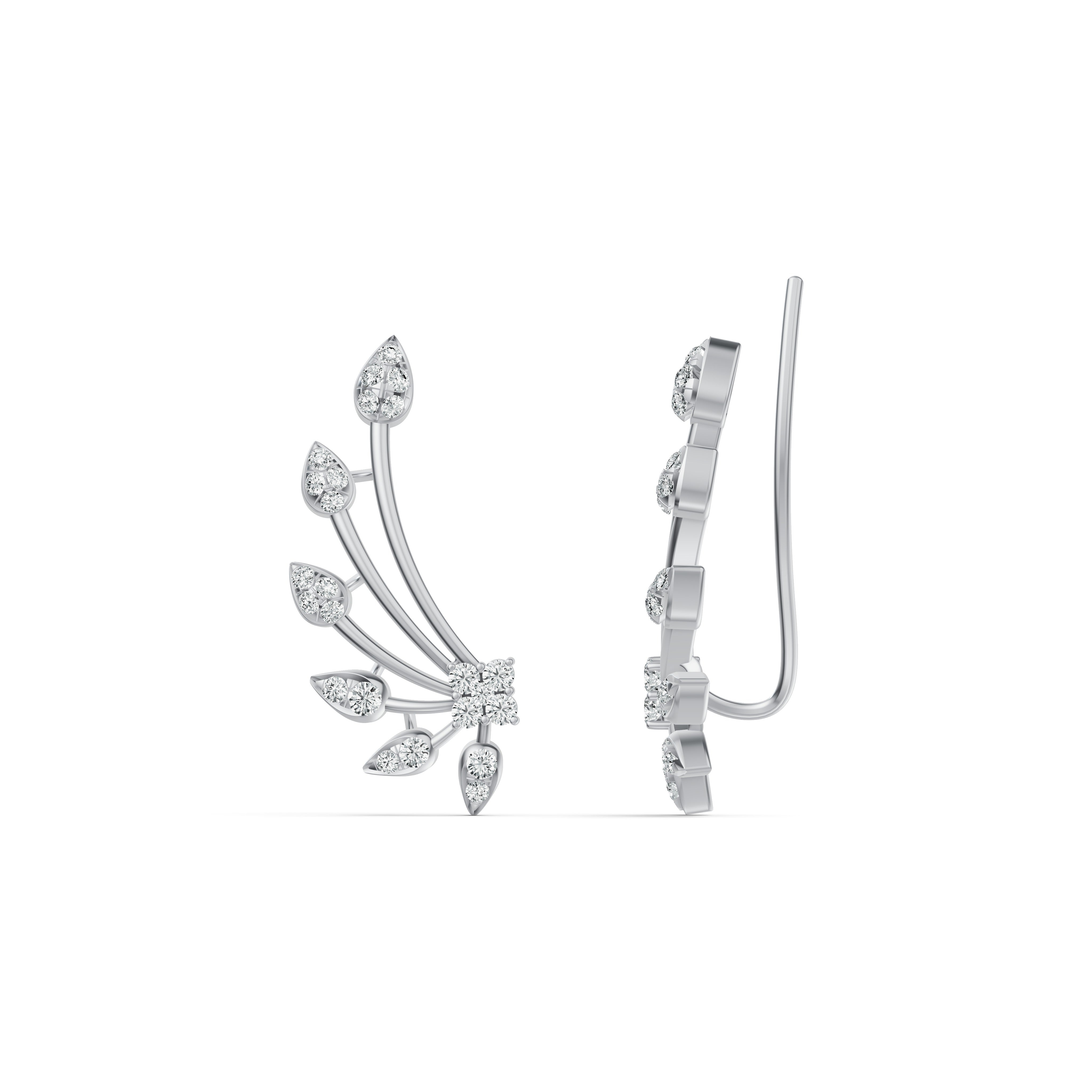 Diamond Willow Ear Cuffs