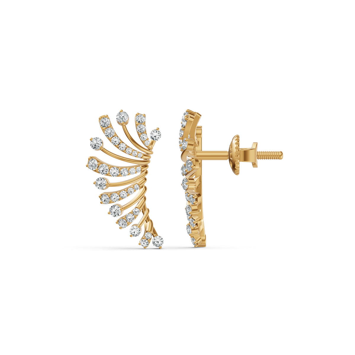 Infinite Allure Diamond Stud Earrings