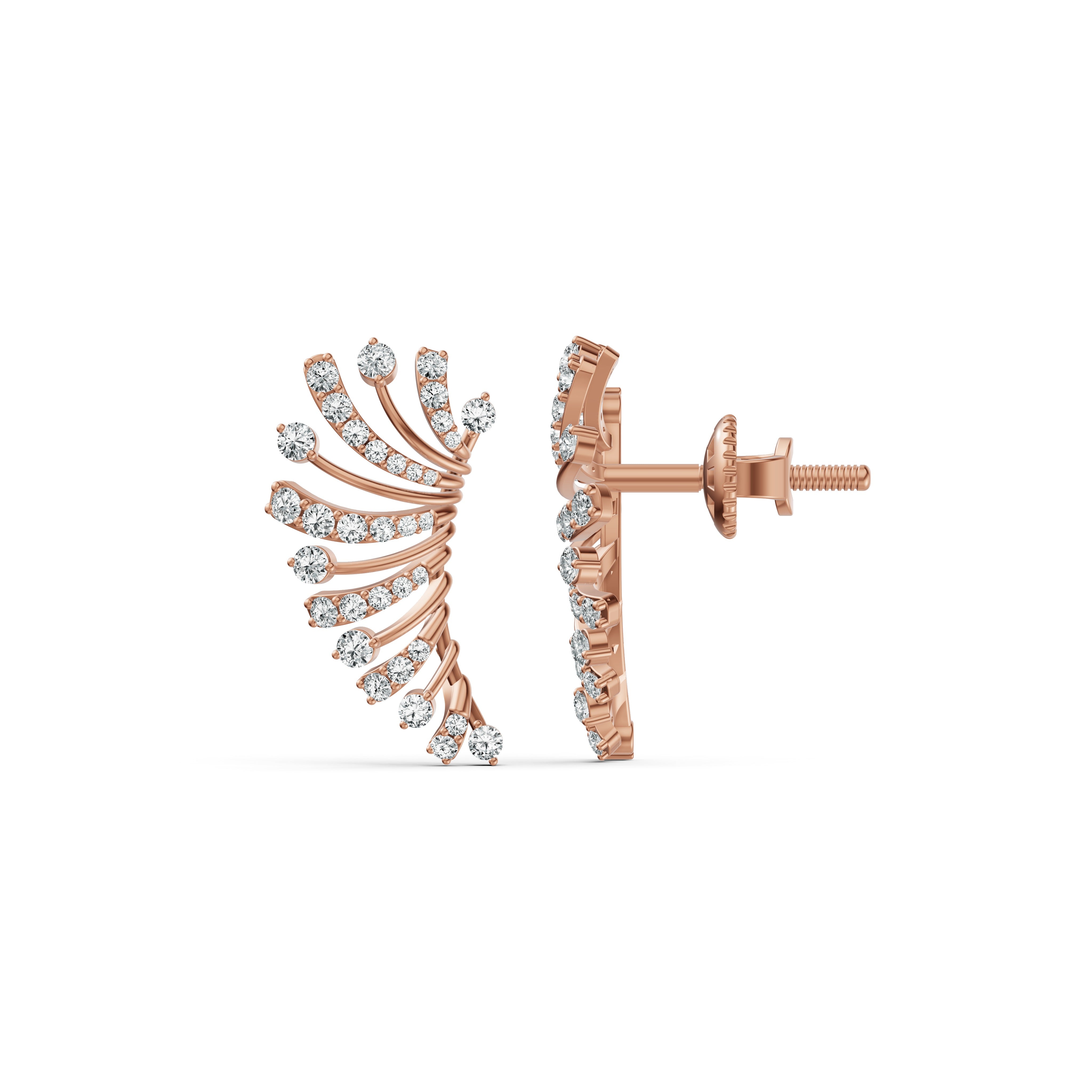 Infinite Allure Diamond Stud Earrings