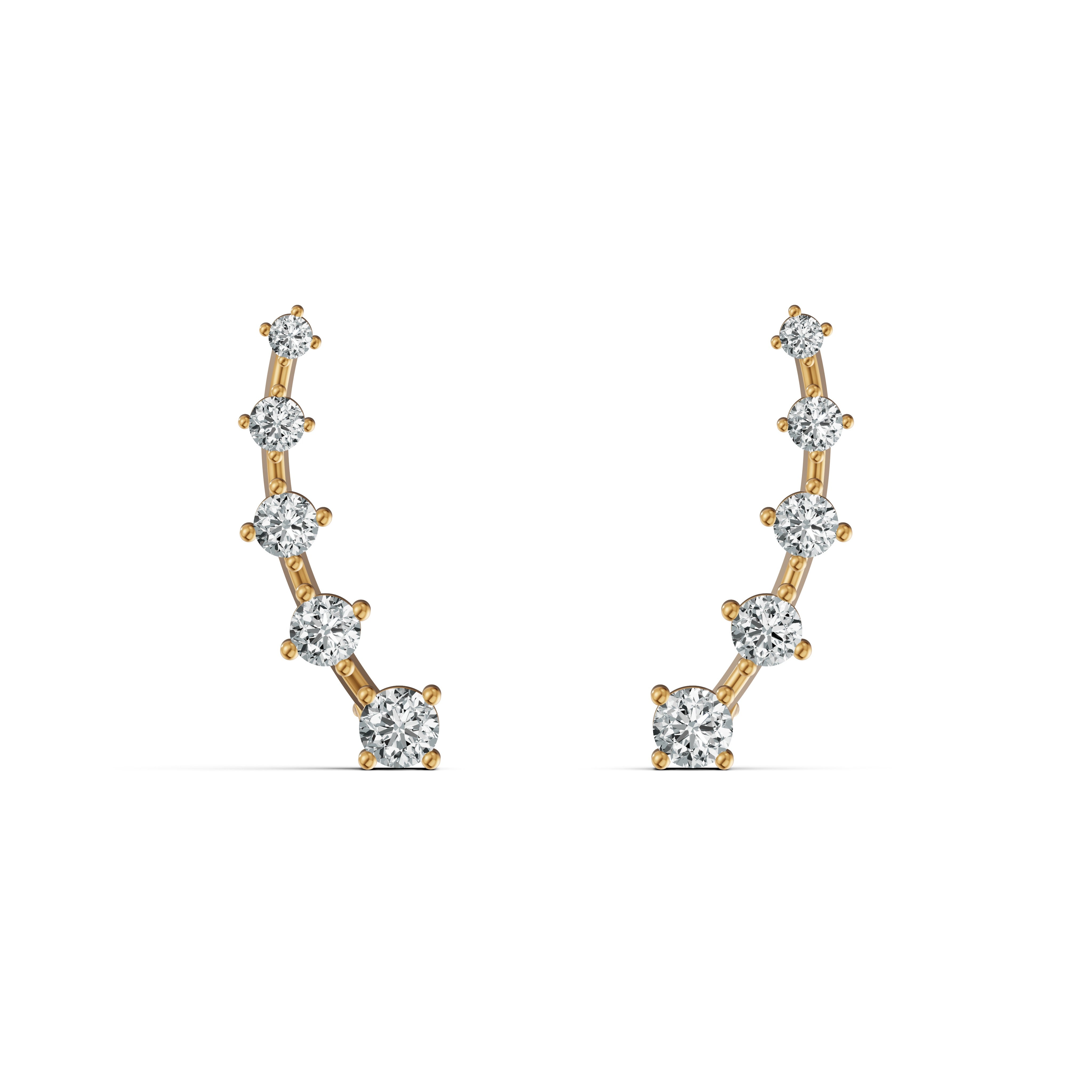 Celeste Diamond Ear Cuff