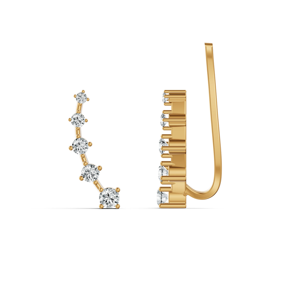 Celeste Diamond Ear Cuff