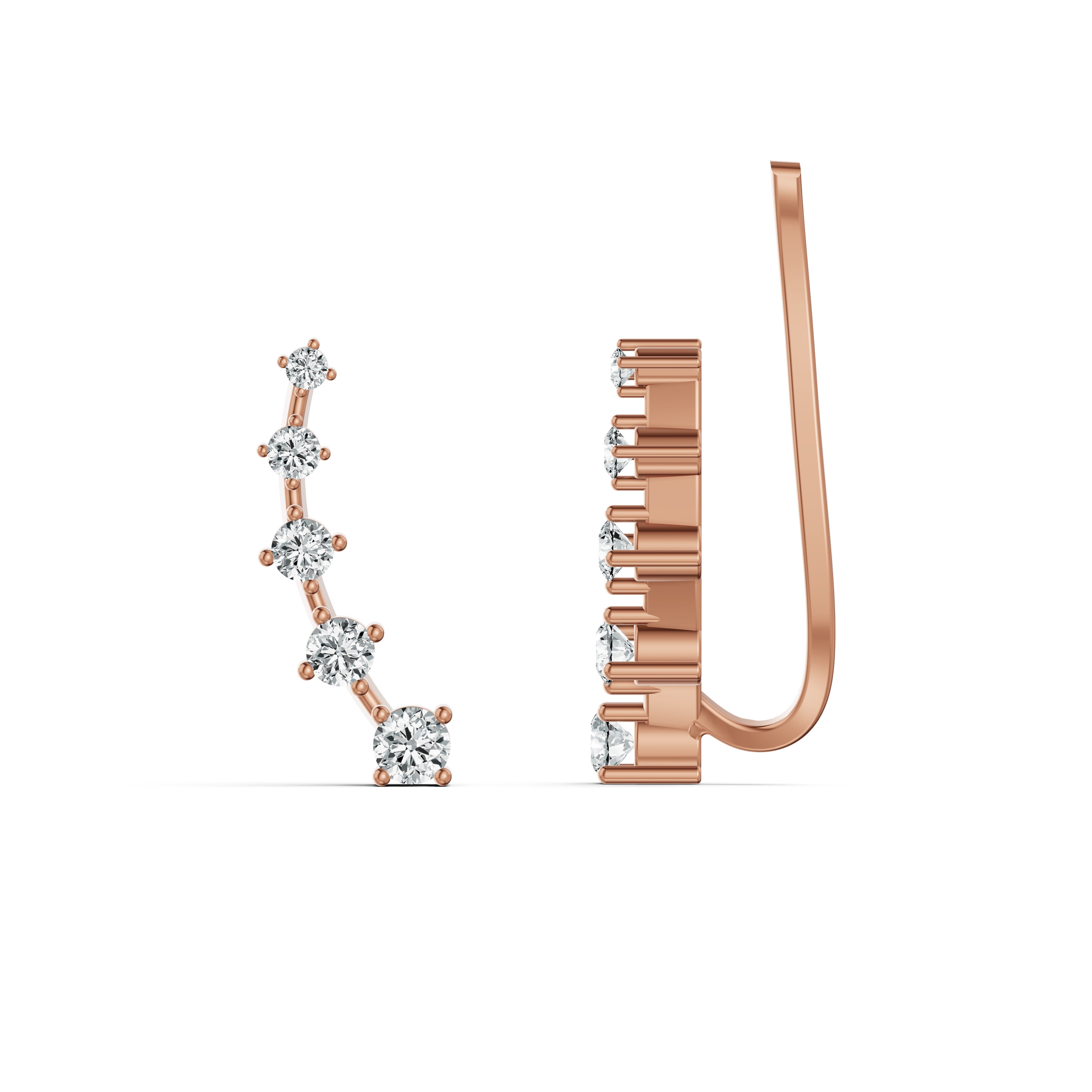 Celeste Diamond Ear Cuff