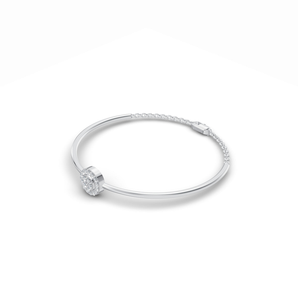 Diamond Cluster Bracelet