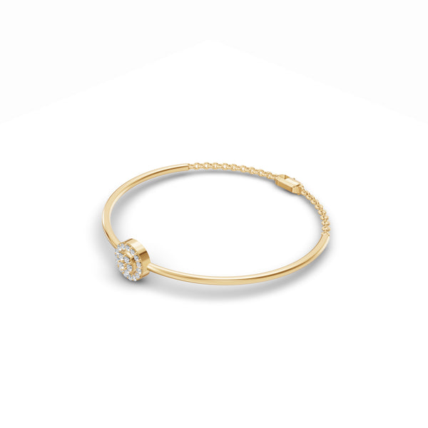 Diamond Cluster Bracelet