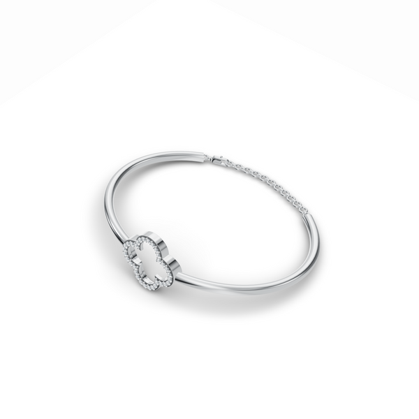 Clover Leaf Diamond Bracelet