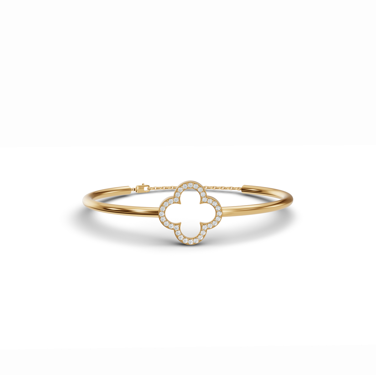 Clover Leaf Diamond Bracelet