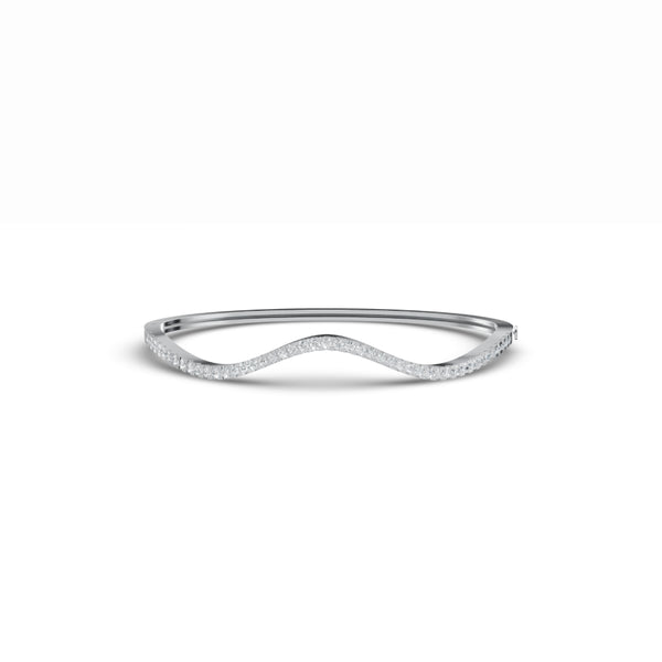Wavy Diamond Bracelet