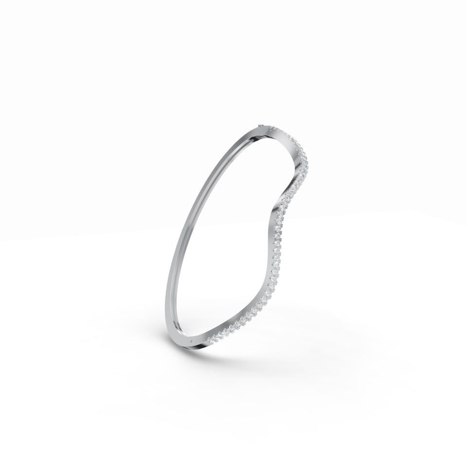 Wavy Diamond Bracelet