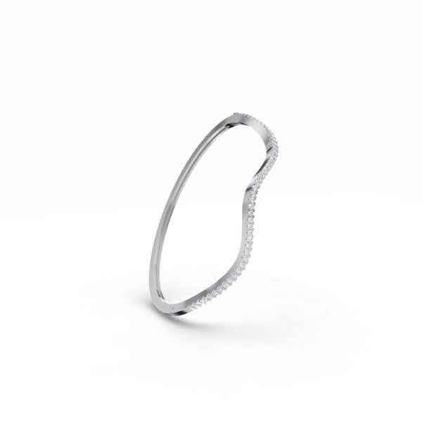 Wavy Diamond Bracelet