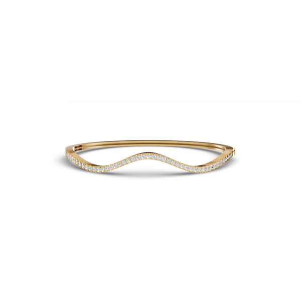Wavy Diamond Bracelet