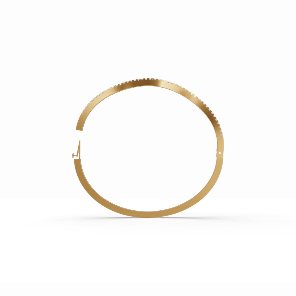 Wavy Diamond Bracelet