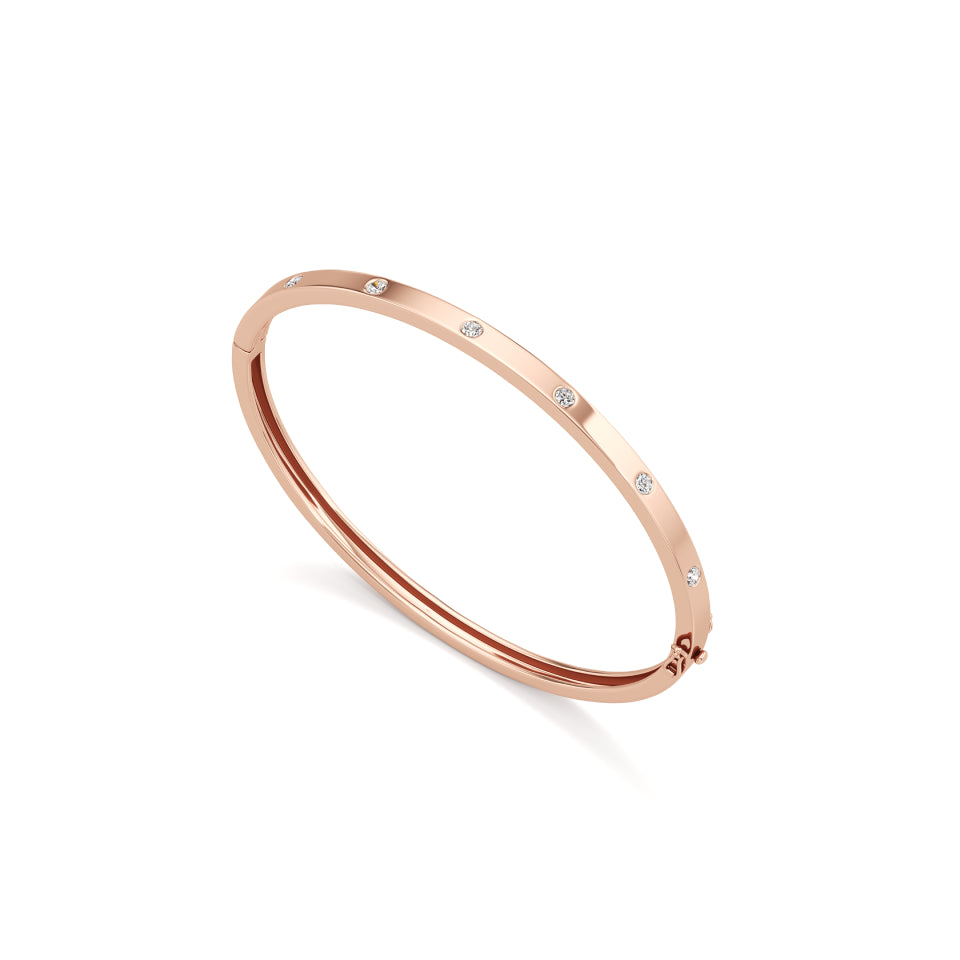 Subtle Romane Diamond Bangle