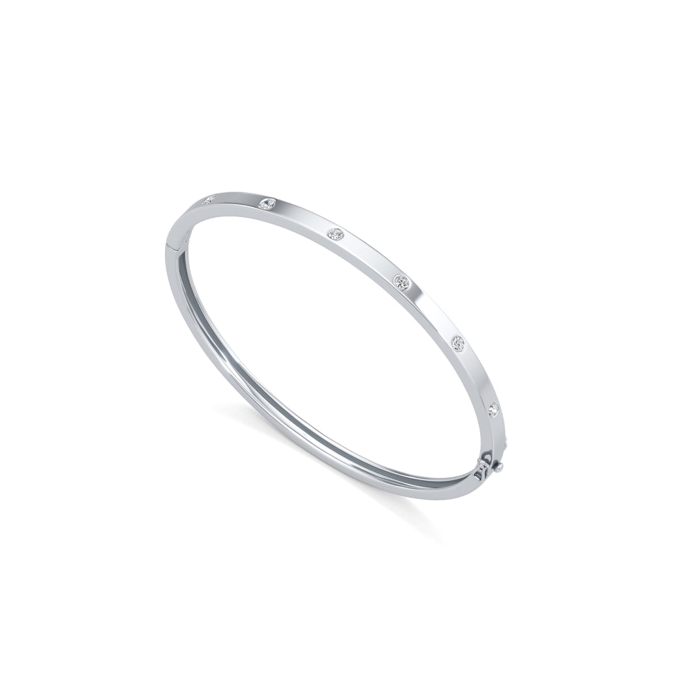 Subtle Romane Diamond Bangle