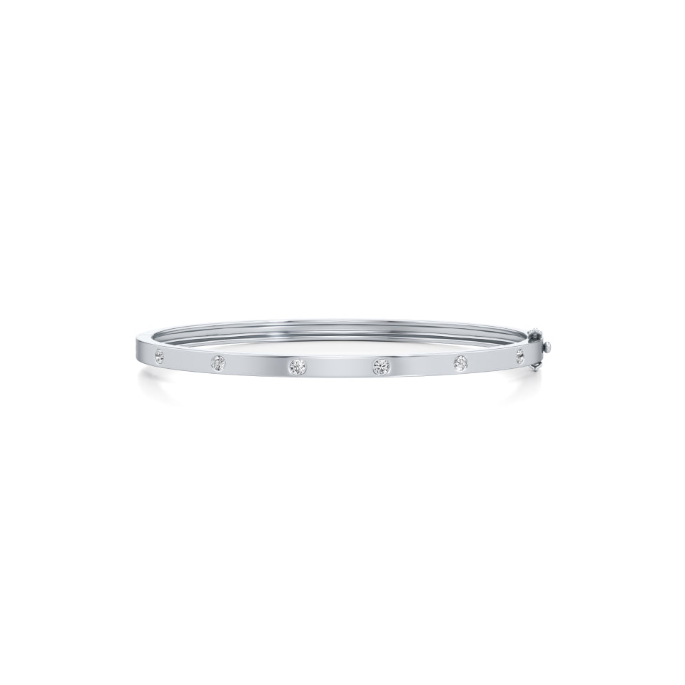 Subtle Romane Diamond Bangle