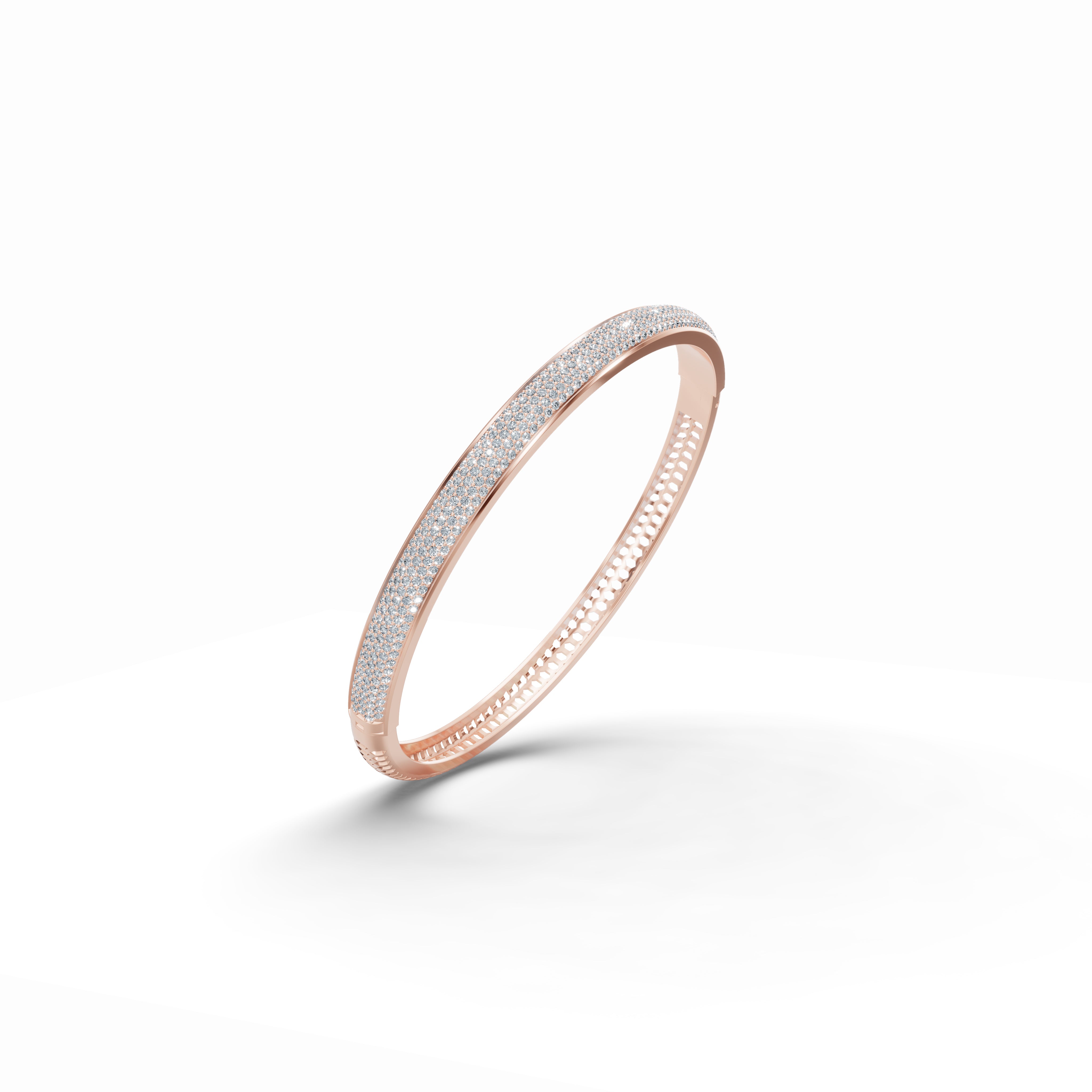 Eternity Pave Diamond Bracelet