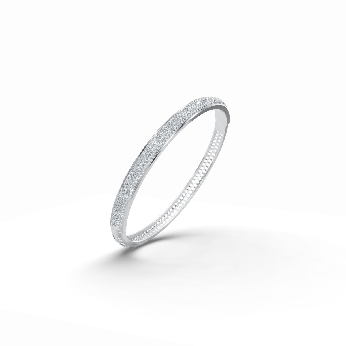 Eternity Pave Diamond Bracelet