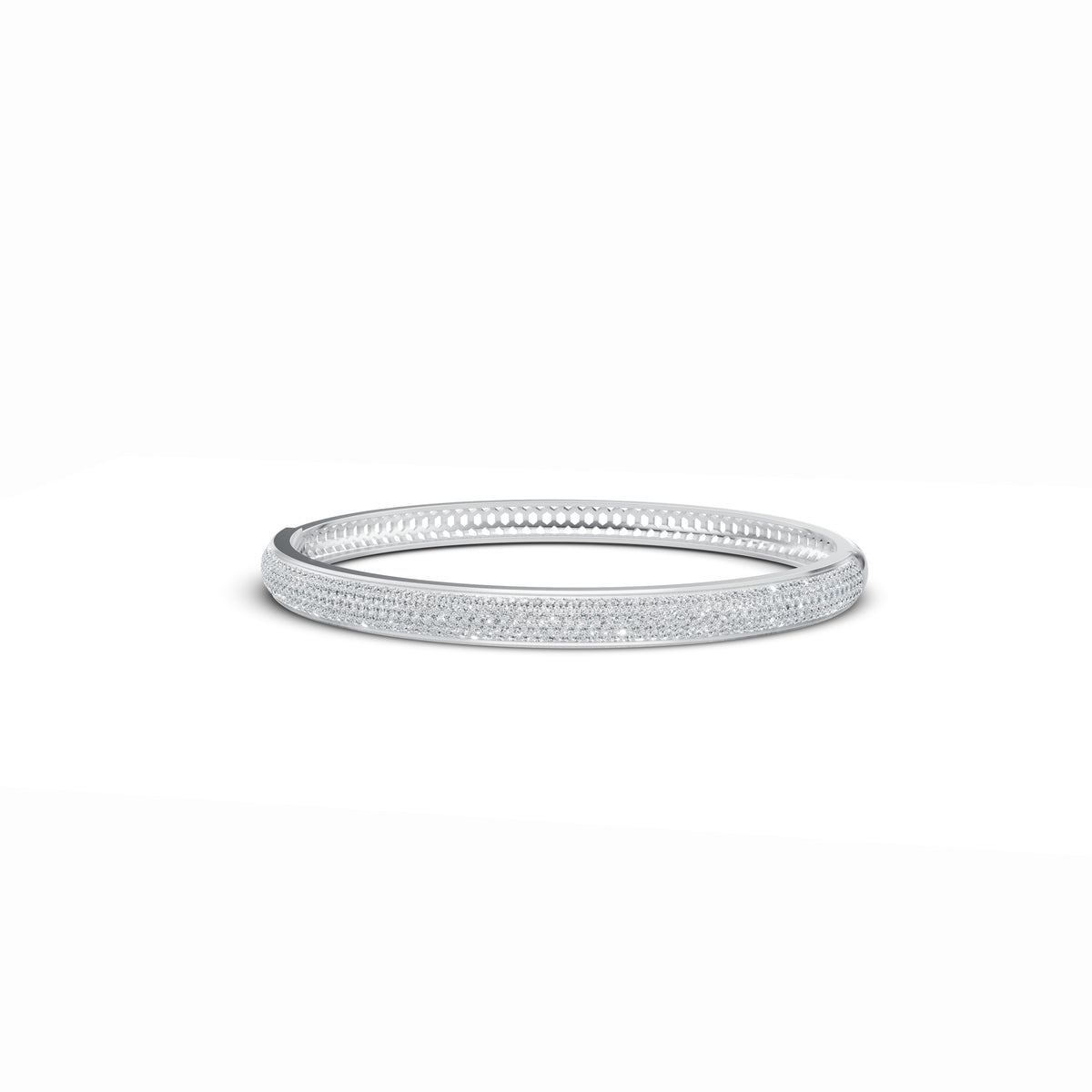 Eternity Pave Diamond Bracelet