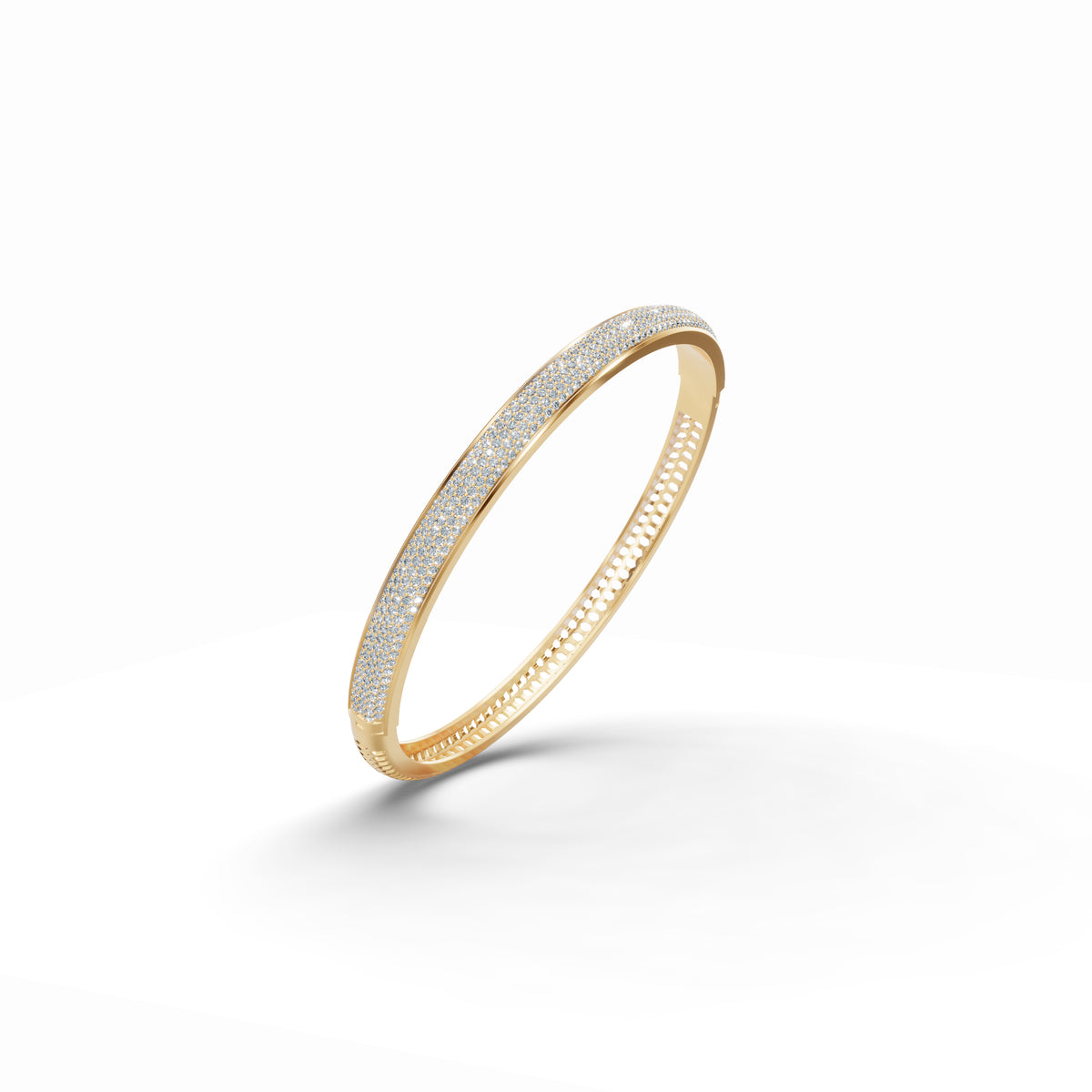 Eternity Pave Diamond Bracelet