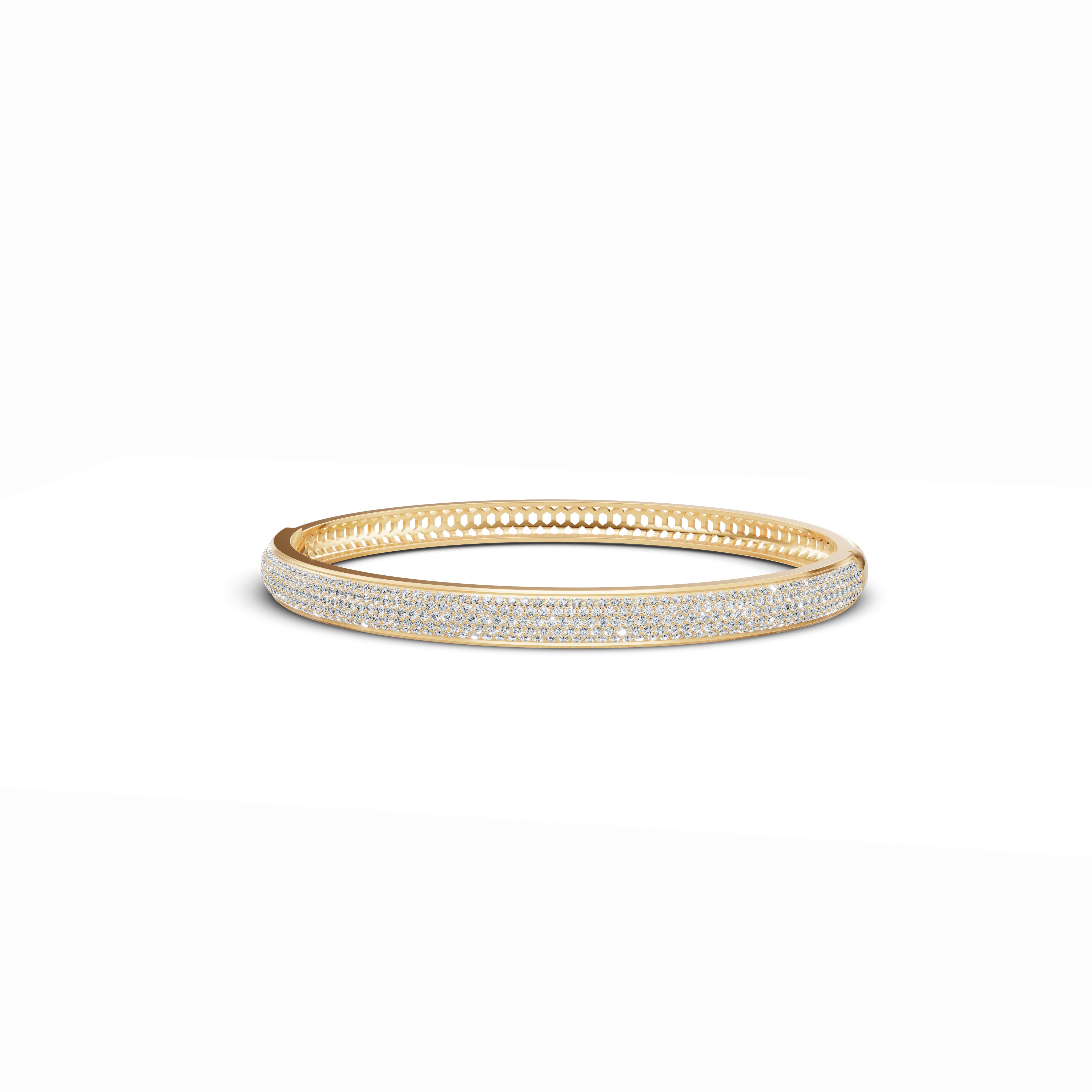 Eternity Pave Diamond Bracelet
