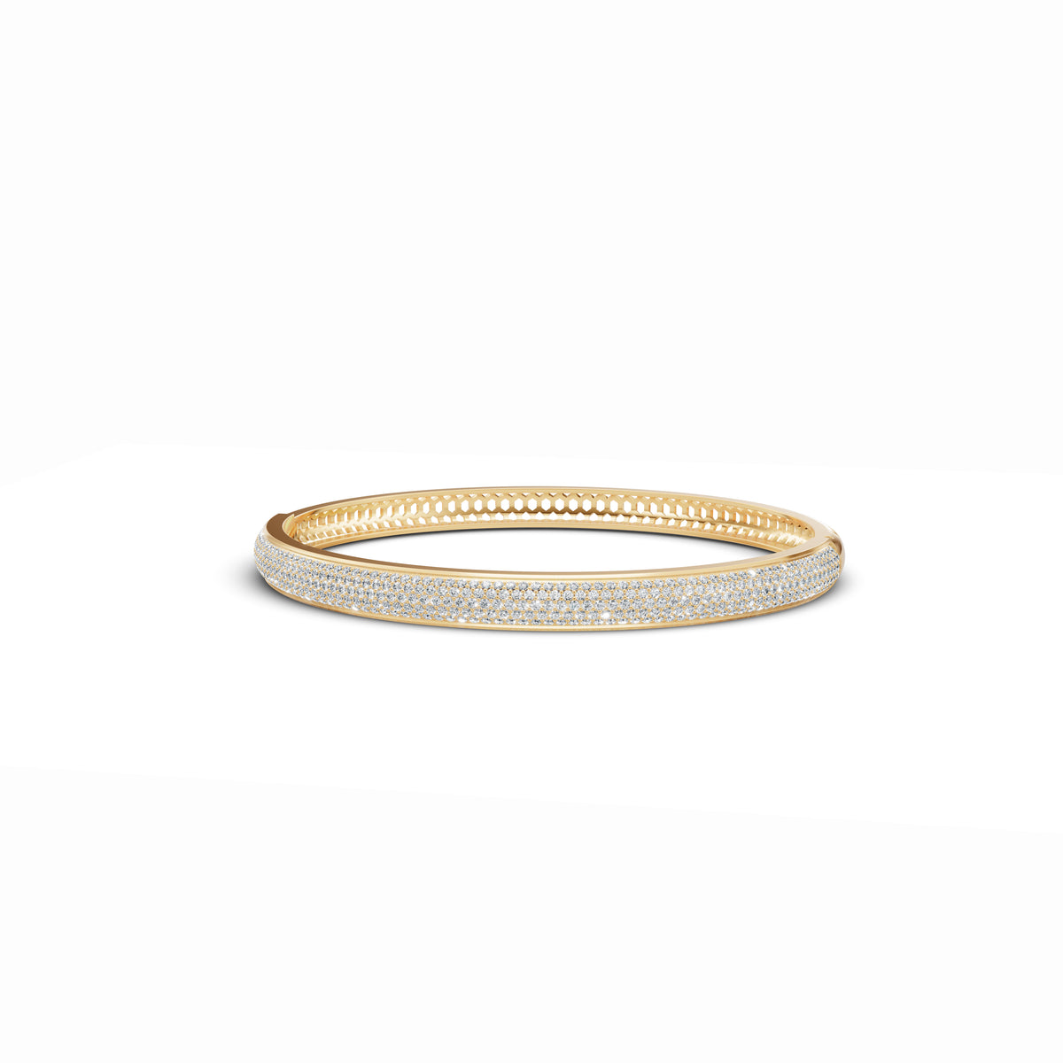 Eternity Pave Diamond Bracelet